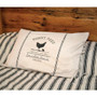 CWI Sunny Feed Farmhouse Stripe Queen Pillow Sham "G54035"