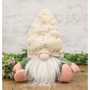 CWI Floral Hat Sitting Gnome "GADC2984"