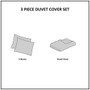 Kara Cotton Jacquard Duvet Cover Set - Full/Queen II12-1151