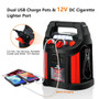 Jump Starter Air Compressor Power Bank Charger With Led Light And Dc Outlet (EP24920US)