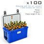 20-Can Ice Chest With Food Grade Material-Blue (OP70666BL)