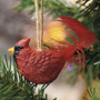 Resin Cardinal Ornament G35476 By CWI Gifts