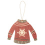 Christmas Sweater Wooden Ornaments (Set Of 3) G35506