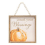 Count Your Blessings Beaded Sign - 2 Assorted (Pack Of 2) G35546