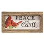 Joy To The World Cardinal Rustic Framed Sign - 2 Assorted (Pack Of 2) G35551