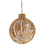 Believe Engraved Bulb Ornament Sign G70076