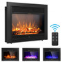 28.5 Inch Recessed Mounted Standing Fireplace Heater With 3 Flame Option "FP10049US"