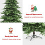 7.5 Ft Pre-Lit Aspen Fir Hinged Artificial Christmas Tree With 700 Led Lights "CM22819"
