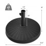 49 Lbs Patio Resin Umbrella Base Stand For Outdoor "OP70851"