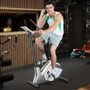 Magnetic Exercise Bike Upright Cycling Bike With Lcd Monitor And Pulse Sensor "SP37363"