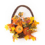 Pumpkin/Gourd/Fall Leaf Basket (Set Of 2) 16"L X 17.25"H Polyester 76424DS