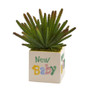 11" Cactus Artificial Plant In "New Baby" Planter (P1298)