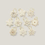Snowflake 10-Piece Ornament Set (890425)