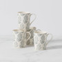 Textured Neutrals 4-piece Mug Set (890127)