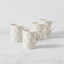 Textured Neutrals 4-piece Mug Set (890122)