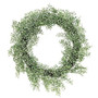 Frosted Green Little Luna Leaves Wreath FTE8984