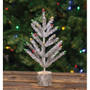 Snazzy Silver Tinsel Tree 12" FXBR6350