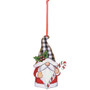 *Metal Gnome Ornament 3 Asstd. (Pack Of 3) G2602010 By CWI Gifts