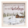 Home For The Holidays Framed Sign G30184