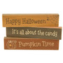 Happy Halloween Block 3 Assorted (Pack Of 3) G31425