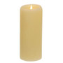 *Illure Ivory Wax Pillar 3" X 8" G50405 By CWI Gifts