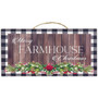 Merry Farmhouse Christmas Hanging Sign G612C02