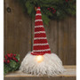 *Sm Santa Gnome W/Led Light Nose GADC3021 By CWI Gifts