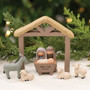 Best Gift Ever Resin Nativity - Set Of 6 GB13142
