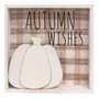 Autumn Wishes Shadowbox Sign GWFN12912