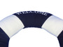 Blue Welcome Aboard Decorative Life Ring Pillow 14" Pillow-113