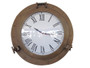 Antique Brass Decorative Ship Porthole Clock 24" WC-1449-24-AN