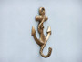 Antique Brass Anchor With Rope Hook 5" WH-0111-AN