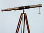 Admiral Floor Standing Antique Brass Telescope 60" ST-0152-AN