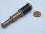 Deluxe Class Scout'S Antique Brass Leather Spyglass Telescope 7" With Rosewood Box FT-0240-ANL
