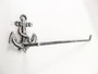 Rustic Silver Cast Iron Anchor Wall Mounted Paper Towel Holder 17" K-9210-P-Silver