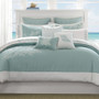 100% Cotton Jacquard Comforter Set W/ Emb. - Full HH10-396