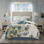 100% Cotton Sateen Printed 6Pcs Comforter Set - Queen HH10-1619