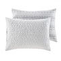 100% Cotton Clipped Jacq Comforter Set - Full/Queen II10-1065