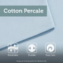 100% Cotton Clipped Jacq Duvet Cover Set - King/Cal King II12-1068