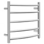 Electric Heated Towel Warmer Wall Mount Drying Rack 304 Stainless Steel (ES10008US)