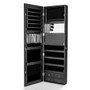 Multipurpose Storage Cabinet With 4 Drawers-Black (JV10014BK)