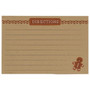 Gingerbread Man Recipe Cards (Pack Of 24) G55043