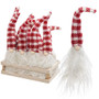 Red/White Santa Gnome Ornament GADC3018