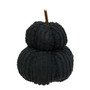 Mini Black Chenille Pumpkin Stack GCS381591