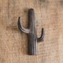 Cast Iron Cactus Hook (Pack Of 2) 370616