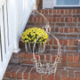 Set Of Two Wire Flower Hanging Baskets 370676