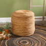 Natural Jute Floor Pouf 510573