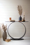 Oval Metal Console Table (CLL2690)