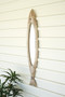 Carved Wooden Fish Mirror (CYUY1027)