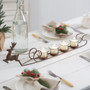 Reindeer And Sleigh Votive Candle Holder 770505